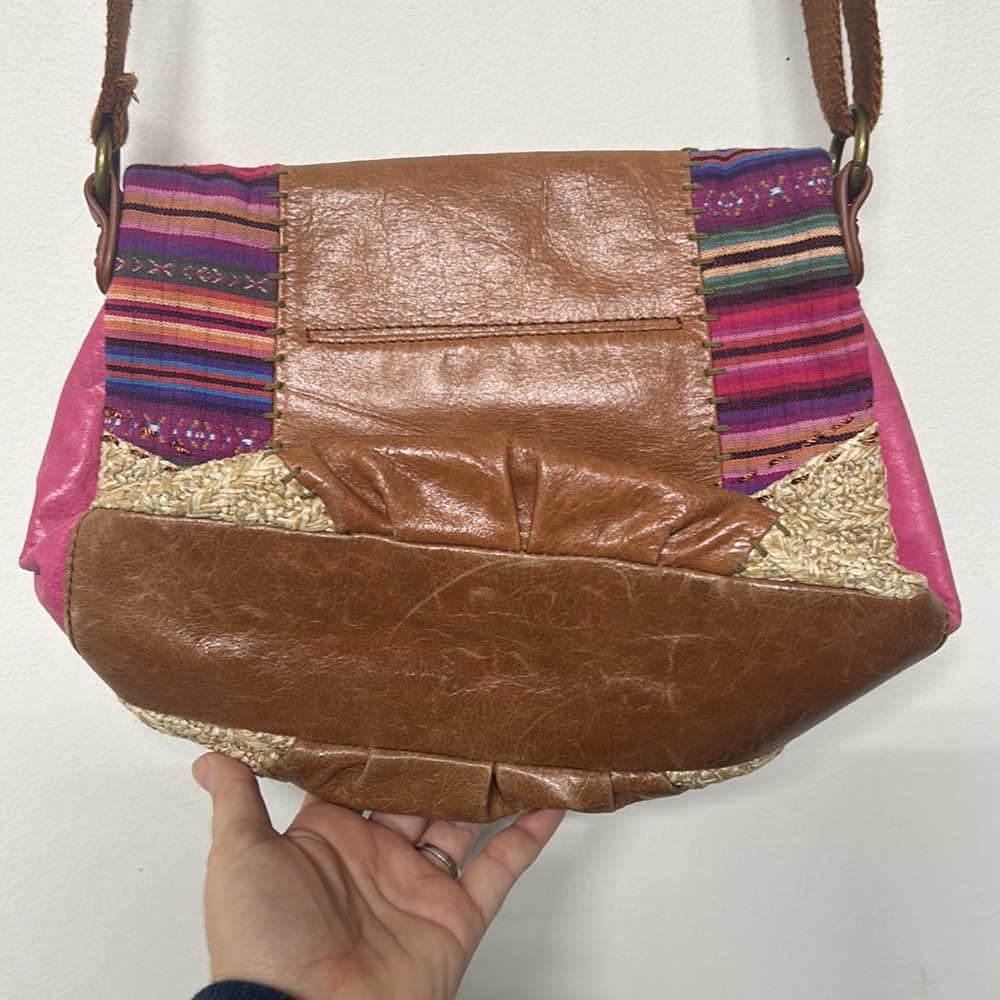 The Sak Boho Leather Patchwork Bag - image 7